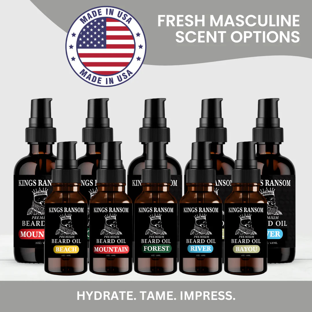 Find Your Favorite–5 Pack Luxury Premium Beard Oil