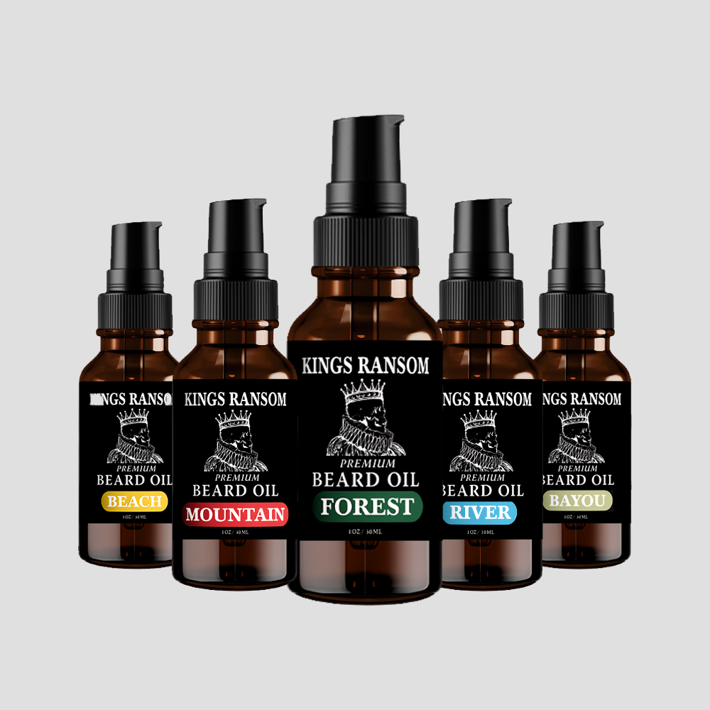 Find Your Favorite–5 Pack Luxury Premium Beard Oil