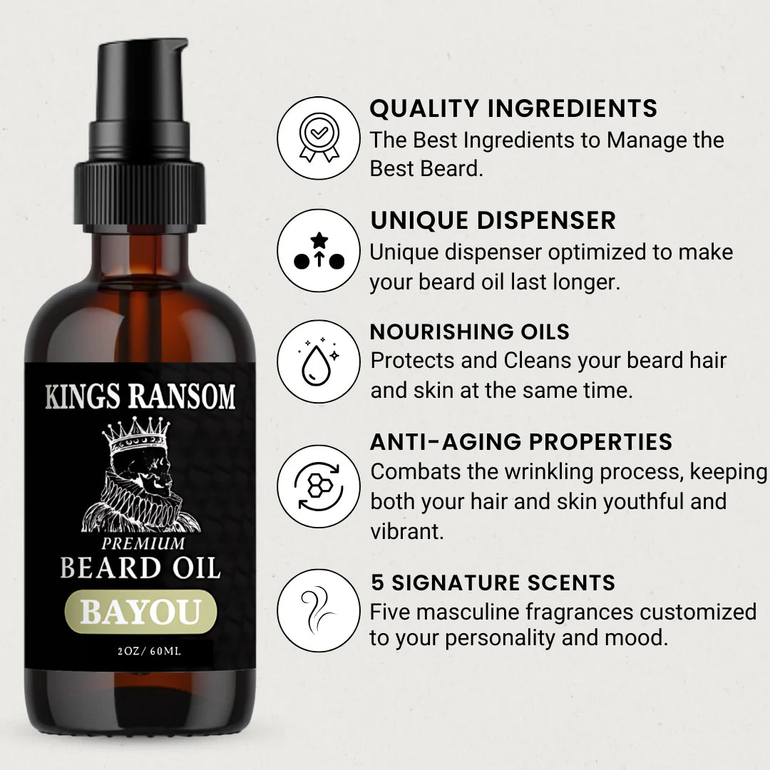 Find Your Favorite–5 Pack Luxury Premium Beard Oil