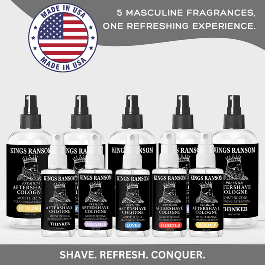 (2 Pack) Luxury Premium Aftershave Cologne